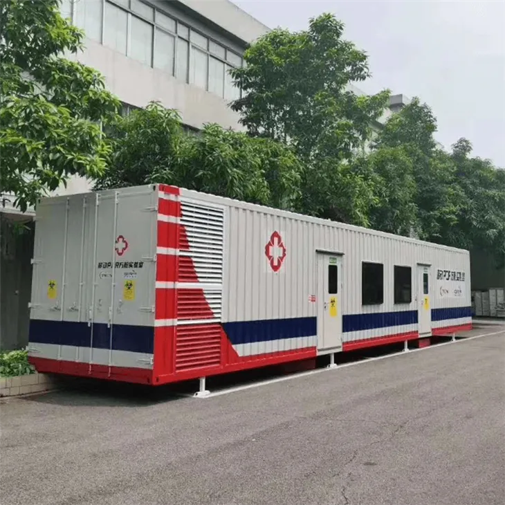 Mobilne centrum testowania wirusa laboratoryjnego z szafką bezpieczeństwa